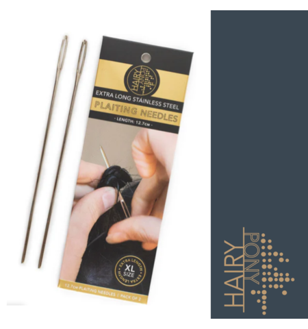 HAIRY PONY SS PLAITING NEEDLES - 12.7cm