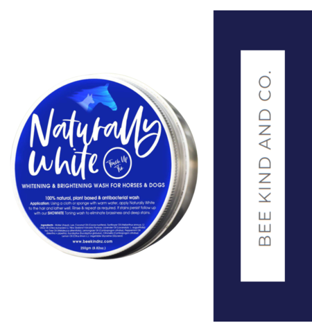 BEE KIND NATURALLY WHITE SOAP IN TIN