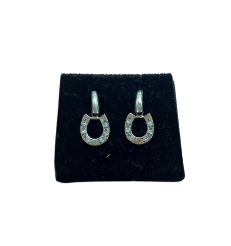 1012/389 Di 9Y HORSESHOE DROP DIAMOND 