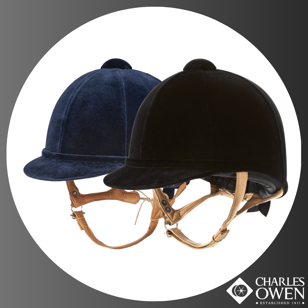 CHARLES OWEN FIAN VELVET HELMET Brands Charles Owen Spurs