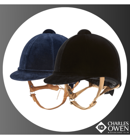 CHARLES OWEN FIAN VELVET HELMET Brands Charles Owen Spurs