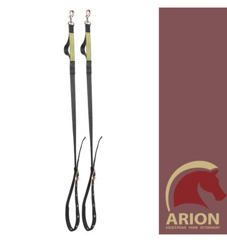 FLAIR NYLON/ELASTIC SIDE REINS