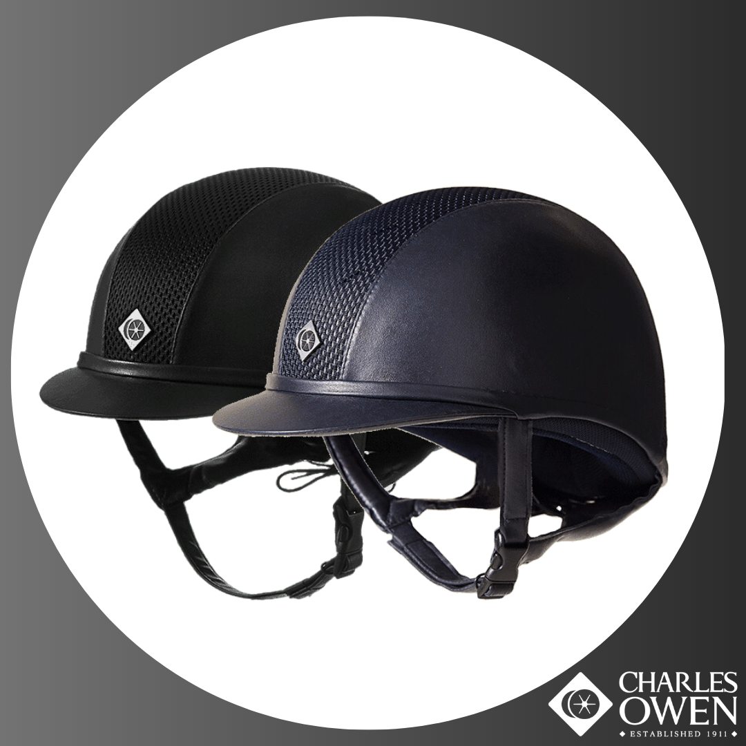 CHARLES OWEN AYR8 LEATHER LOOK HELMET CHARLES OWEN Brands