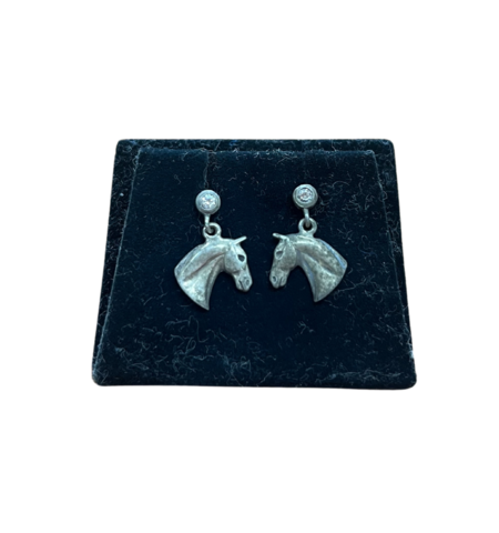 609/224 HORSE HEAD EARRING