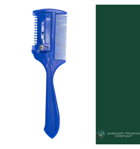 PLASTIC THINNING RAZORS W/COMB