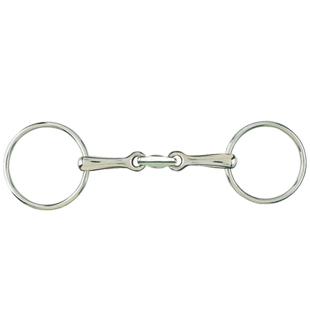 STC SS LOOSE RING TRAINING SNAFFLE - HORSE BIT, HORSE BRIDLE, - STC