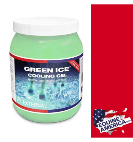 EQUINE AMERICA COOLING GEL - GREEN ICE